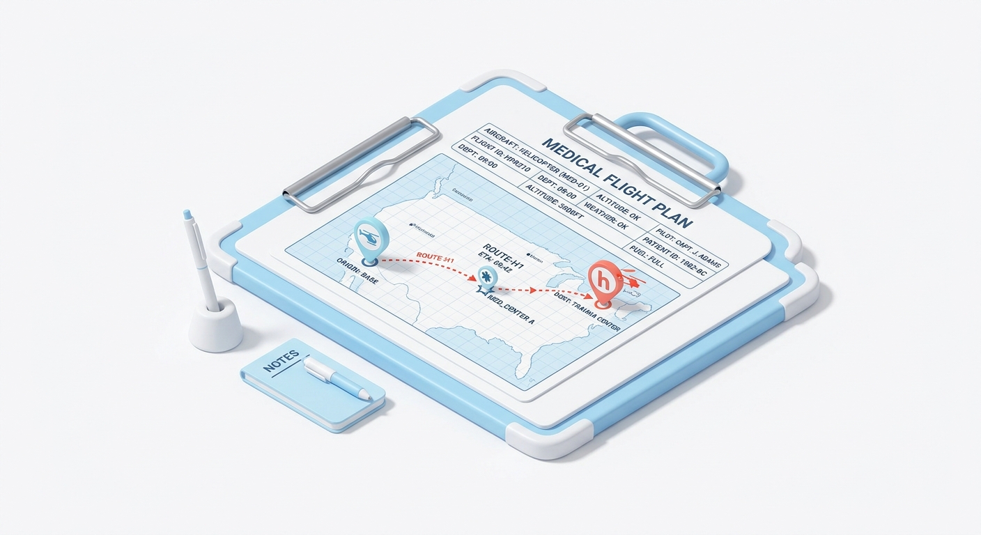 Coordinate — 3D isometric illustration